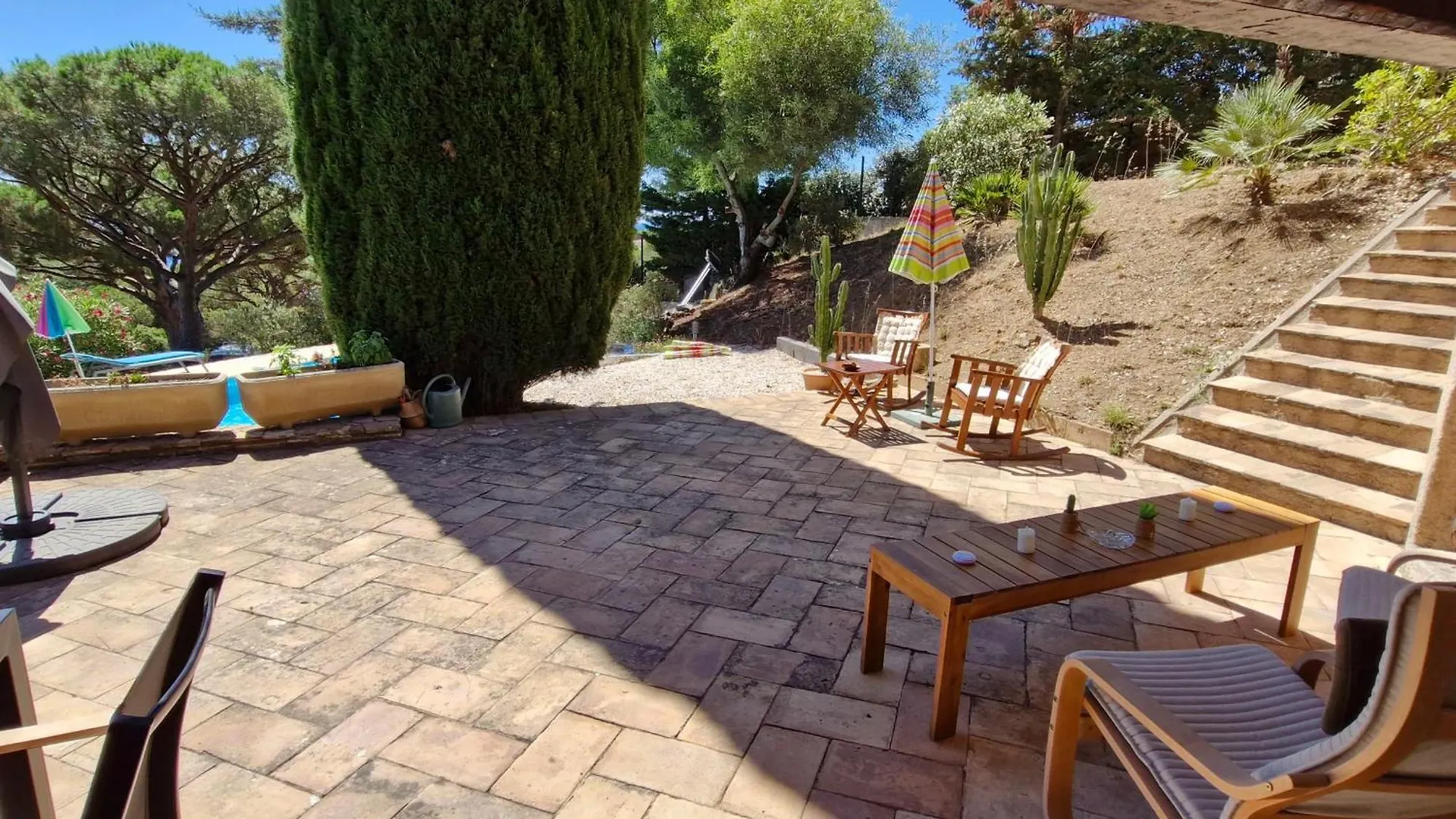 Villa Familiale Avec Piscine Privee, Proche Plage, Parking Et Wifi A Sainte-Maxime - Fr-1-780-12 Frankrig