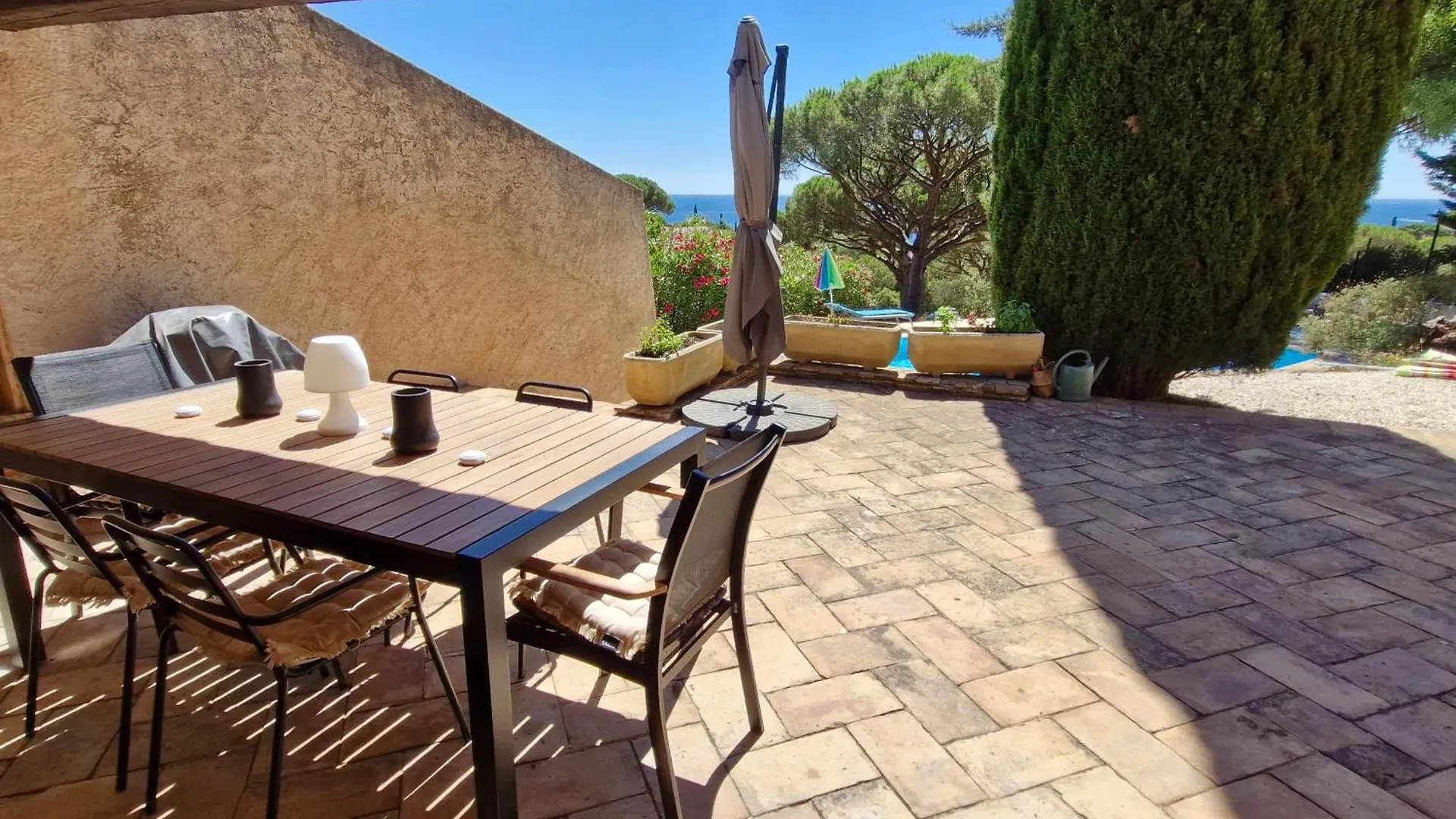 Villa Familiale Avec Piscine Privee, Proche Plage, Parking Et Wifi A Sainte-Maxime - Fr-1-780-12 Frankrig