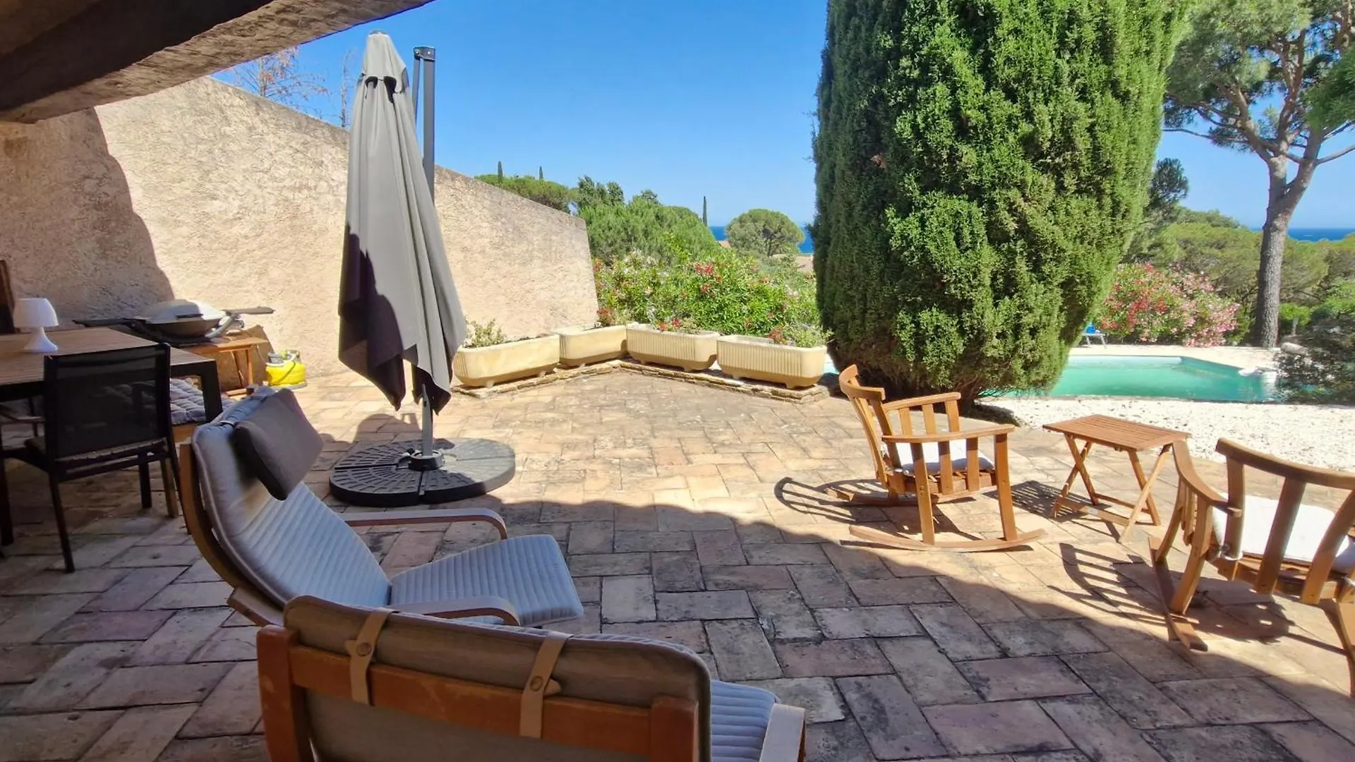 Villa Familiale Avec Piscine Privee, Proche Plage, Parking Et Wifi A Sainte-Maxime - Fr-1-780-12 Frankrig